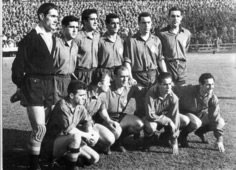 Debut de Di Stefano y Luis Suárez